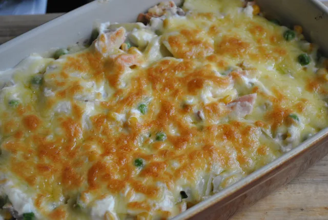 salmon potato cheese gratin recipe - 1