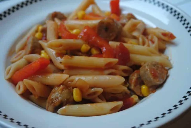 Spicy Sausage pasta recipe