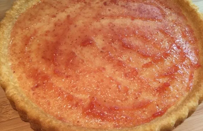 strawberry flan recipe c 1