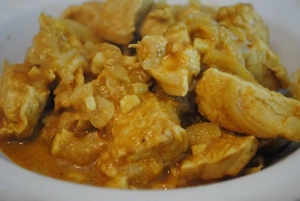 Easy Simple Chicken or Turkey Curry Recipe