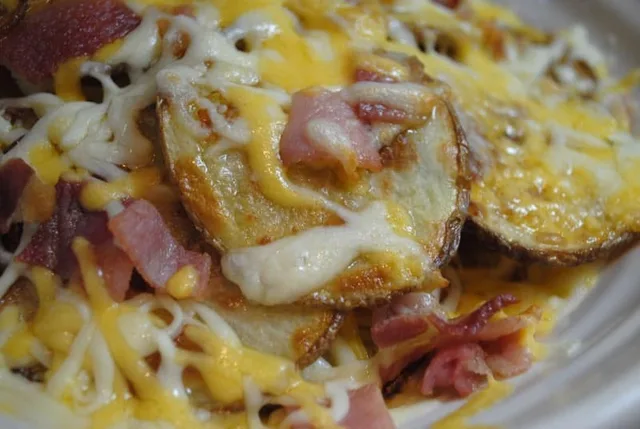 Homemade Baked Potato Nachos recipe