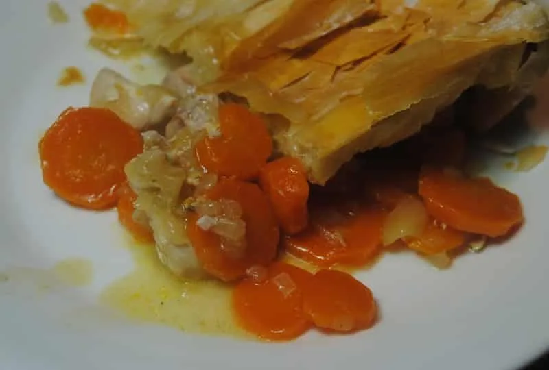 Roast Chicken Pie student recipe