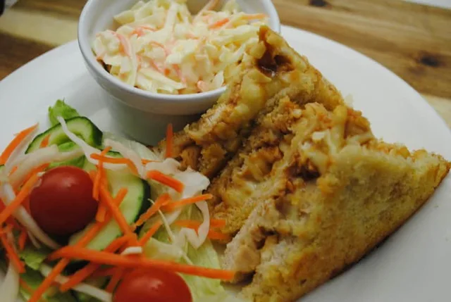BBQ Chicken and Cheddar Toasties recipe