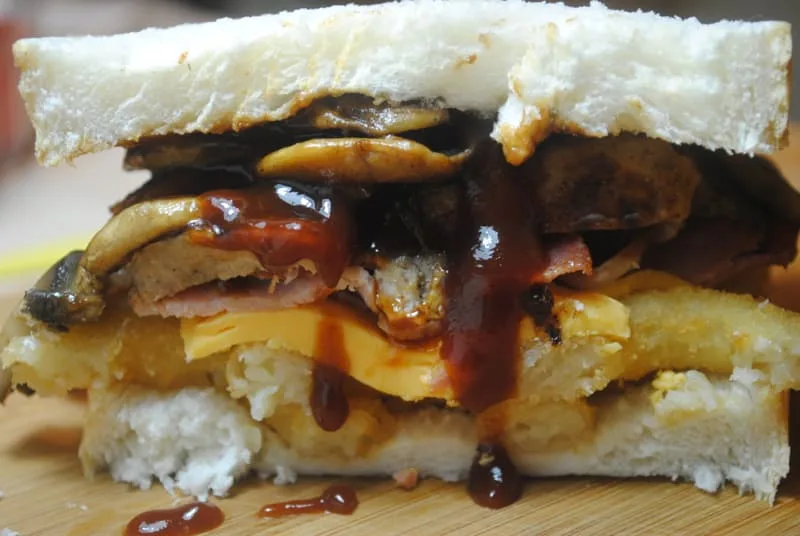 ultimate hangover sandwich student recipe