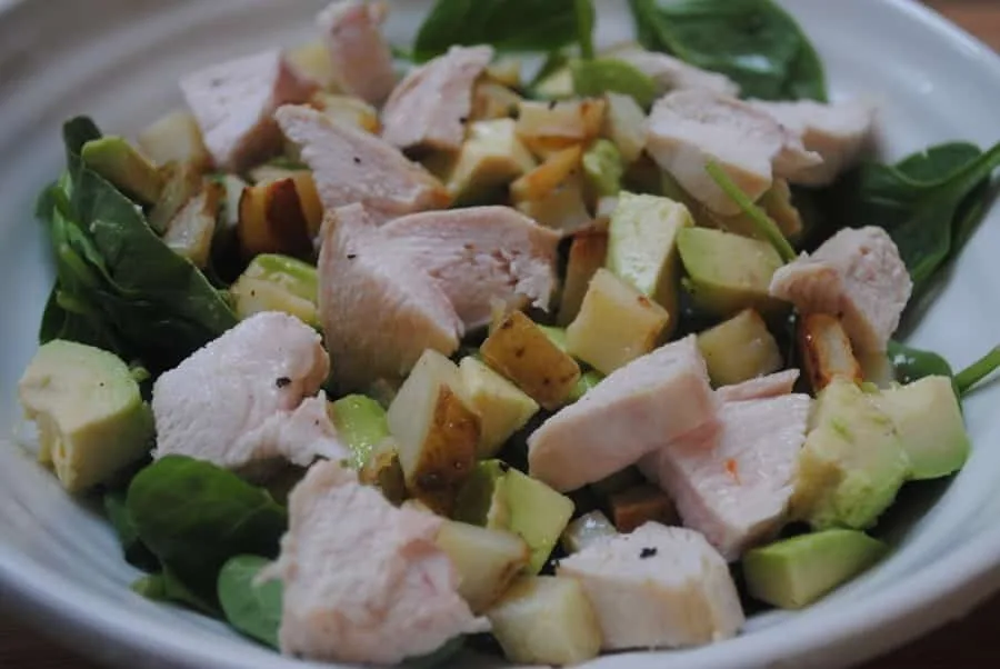 Honey-Lemon Avocado and Chicken Salad recipe