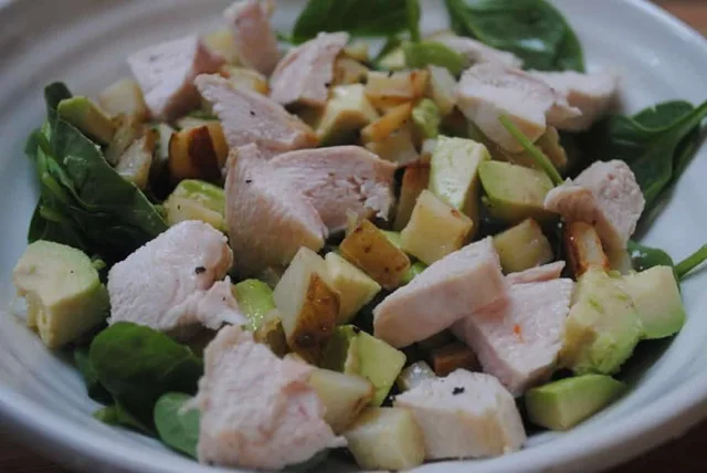 Honey-Lemon Avocado and Chicken Salad recipe