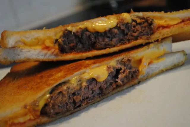 burger toastie recipe