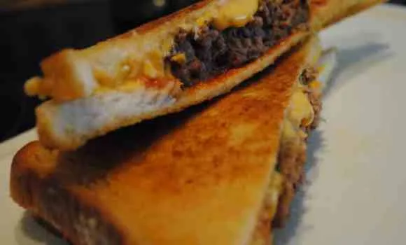 burger toastie student recipe
