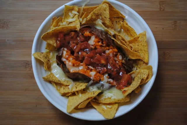 Nacho sweet potatoes recipe