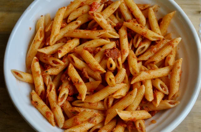 tuna chorizo pasta recipe - 1 (1)