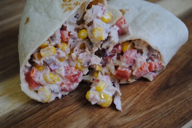 Tasty Tuna Crunch Wraps recipe