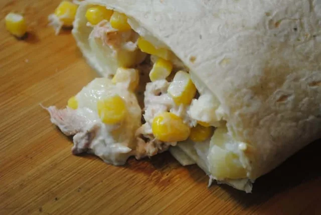 Tuna Mayo ‘Burritos’ recipe
