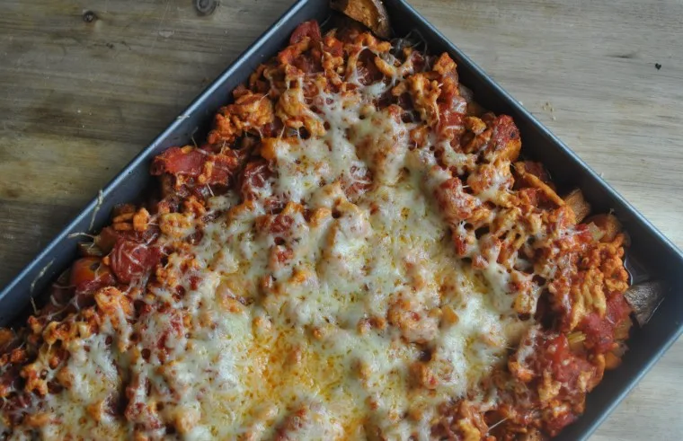 turkey bolognese sweet potato bake recipe - 2