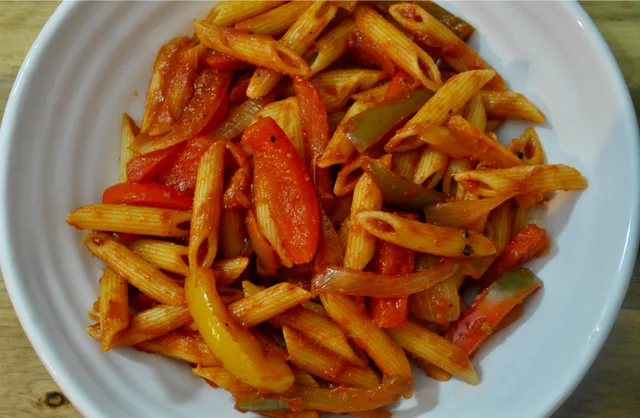vegan Fajita pasta recipe - 3