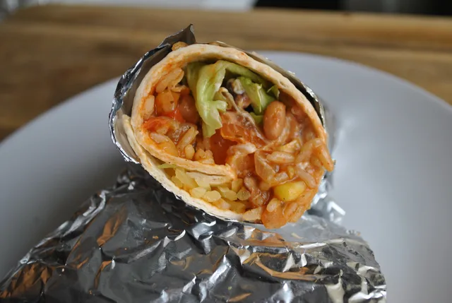 vegan veggie burrito rice recipe - 2