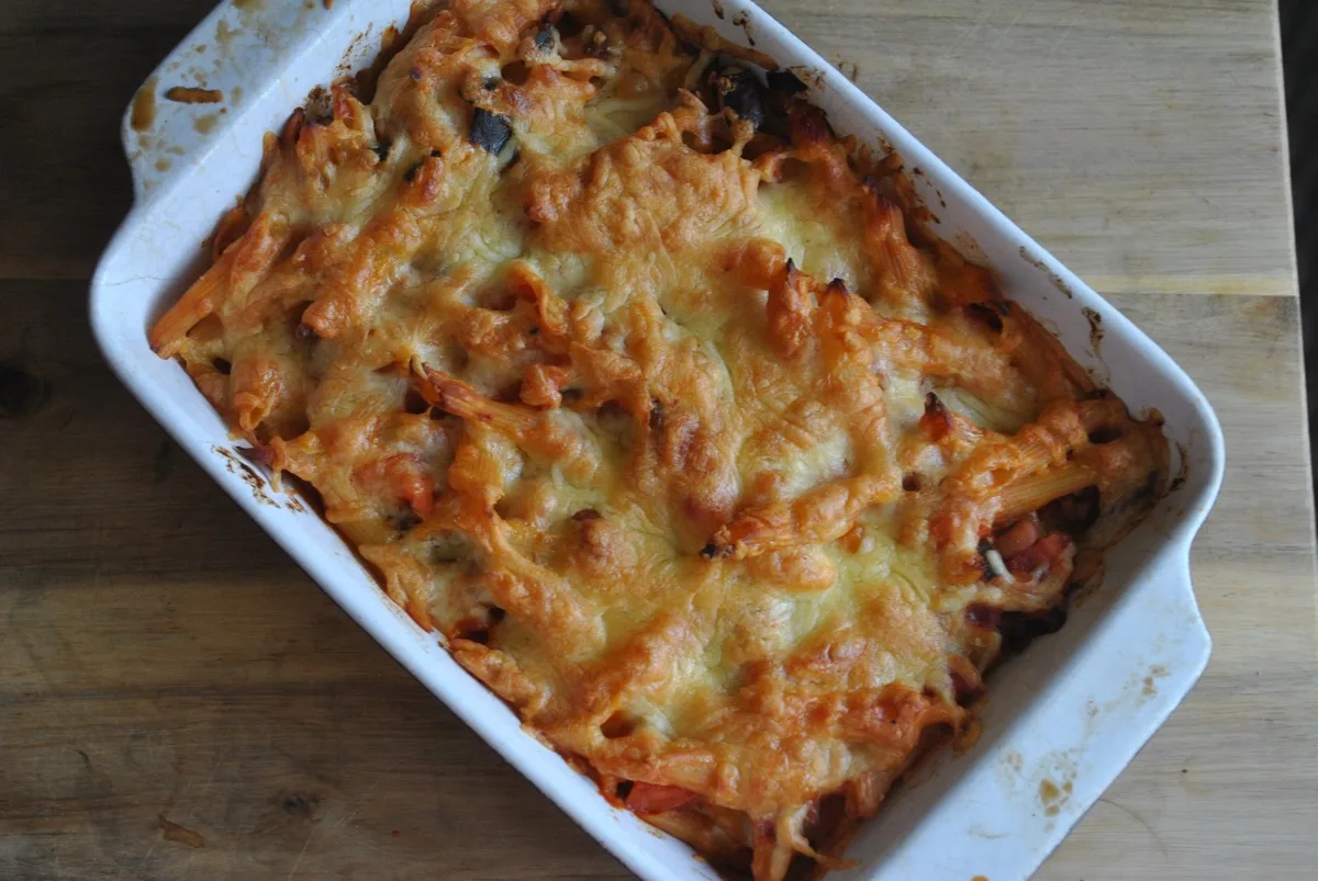 vegetable bean pasta bake recipe - 1