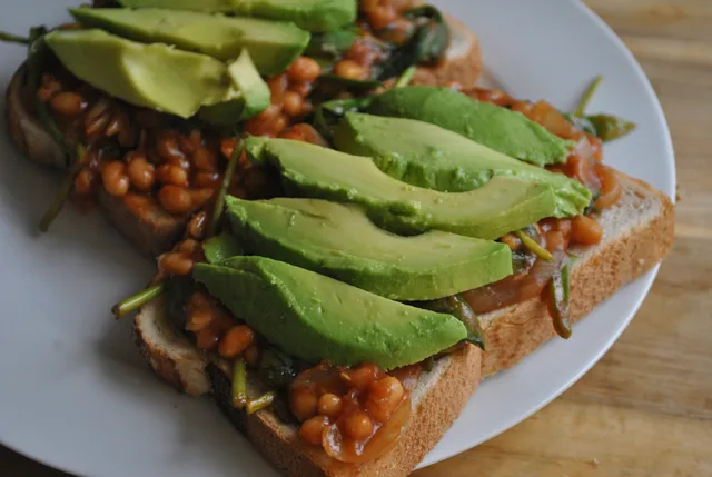 veggie bbq beans on toast recipe - 4