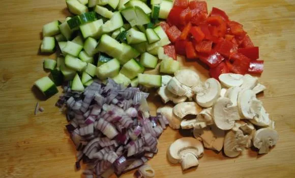 veggie pasta bake 1