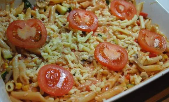 veggie pasta bake 4